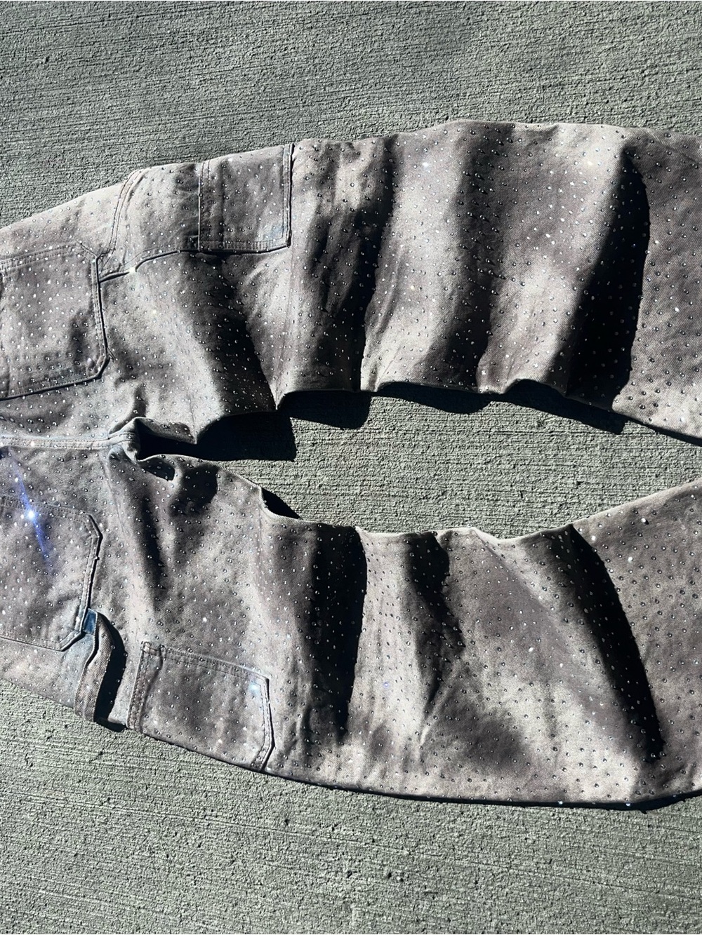 PC Rhinestone jeans “galaxy”collection - Picture 2 of 12